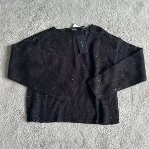 Vero Moda Black V-Neck Sweater